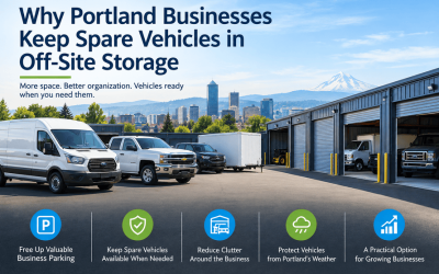 Why Portland Businesses Keep Spare Vehicles in Off-Site Storage