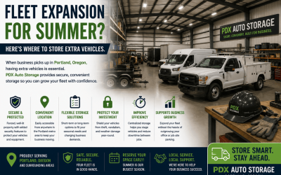 Fleet Expansion for Summer? Here’s Where to Store Extra Vehicles