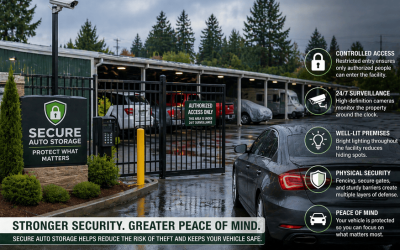 How Secure Auto Storage Reduces Vehicle Theft in Portland