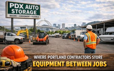 Where Portland Contractors Store Equipment Between Jobs