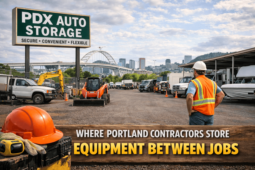 equipment between jobs