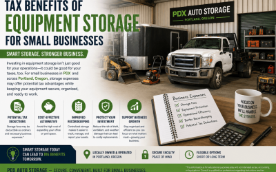Tax Benefits of Equipment Storage for Small Businesses