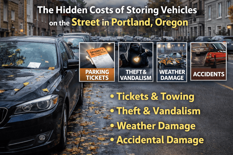 The Hidden Costs of Storing Vehicles on the Street in Portland, Oregon