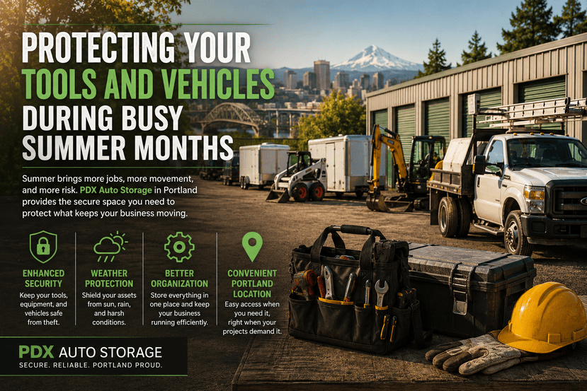 Protecting Your Tools and Vehicles During Busy Summer Months