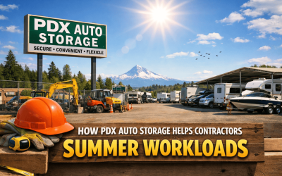 How PDX Auto Storage Helps Contractors Handle Summer Workloads