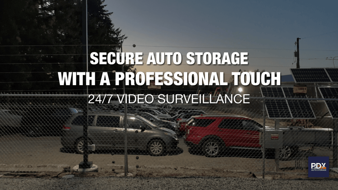 auto storage in Portland Oregon