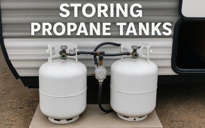 Safe Propane Tank Storage for RV Owners