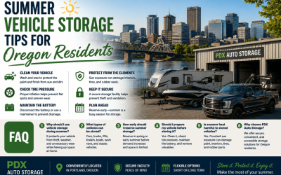 Summer Vehicle Storage Tips for Oregon Residents